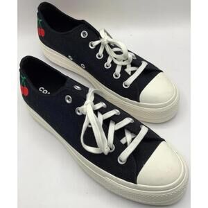 Converse Women's Size 9.5 Chuck Taylor All Star Lift Sneakers, Black, A08862F